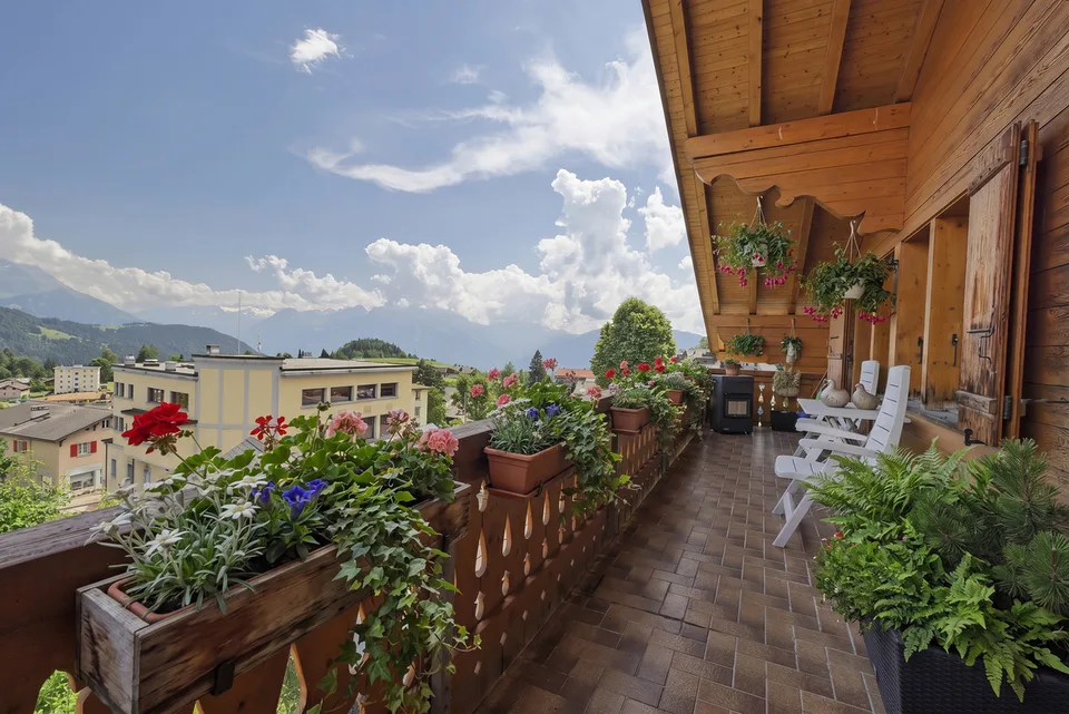Charmant appartement style chalet avec cheminée au centre du village !