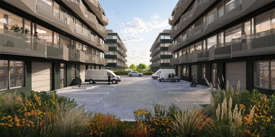 EVOLIS - Superfici artigianali e industriali nuove, in vendita da 400 m²