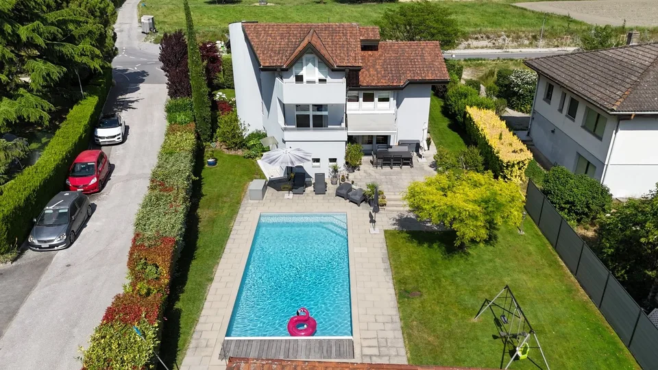 Villa individuelle avec piscine et studio indépendant