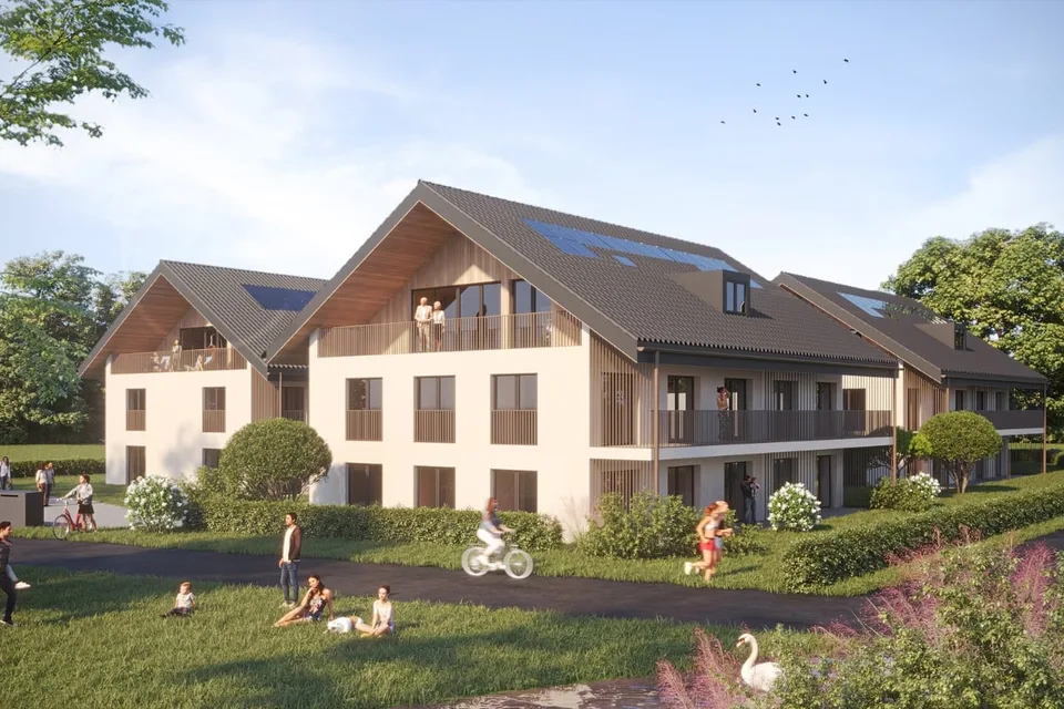La Bergerie - Lot 16 - Appartement neuf de 4.5 pièces au 1er étage avec balcon