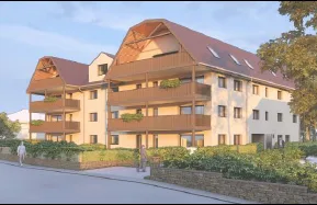T.3 avec terrasse et place de parking