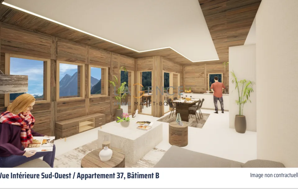 RESIDENCE LES SEVALICHES - WOHNUNG MIT 4,5 ZIMMERN IDEAL GEOGEN