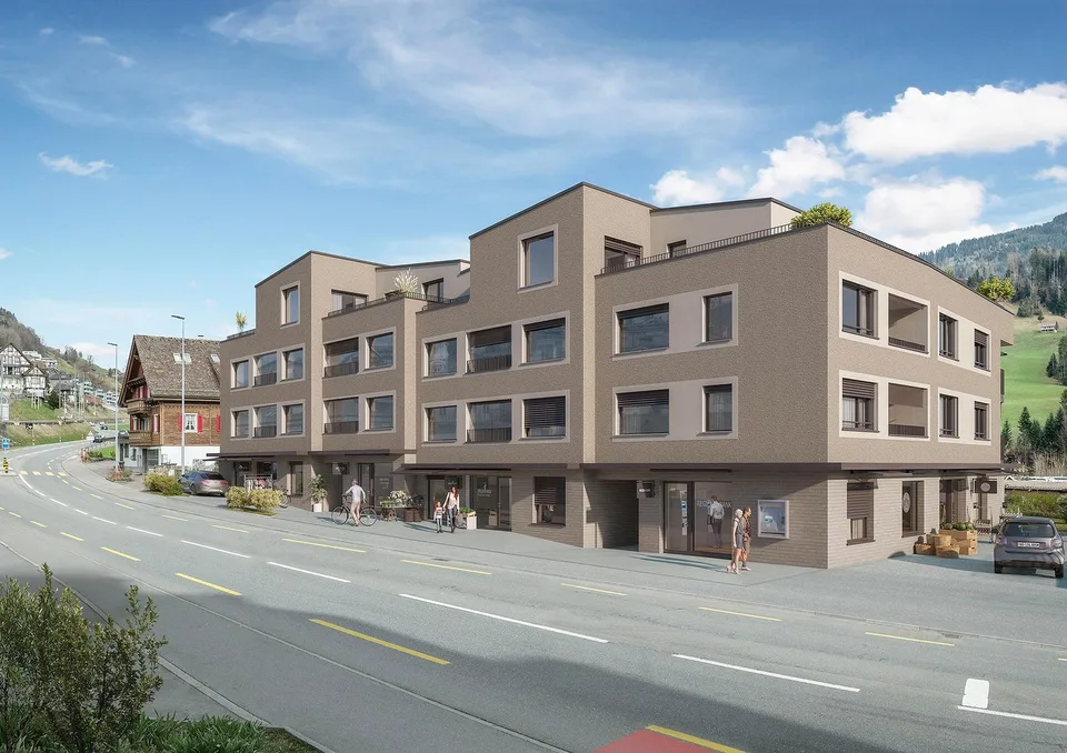Moderne Gewerbe- und Ladenräume an bester Lage in Sattel - Neubau 2026