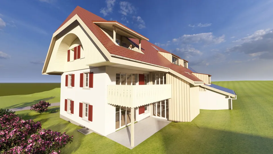 Zu verkaufen 3.5-Zimmer Duplexwohnung mit Balkon