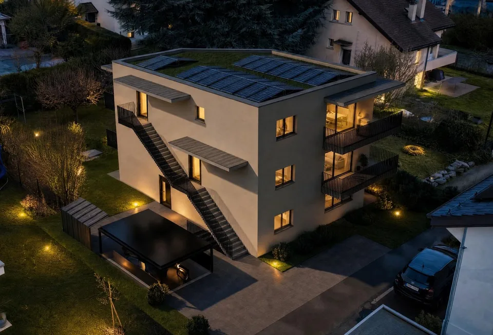 Projet neuf Lot 2 : 2.5 pièces avec terrasse et jardin privatif
