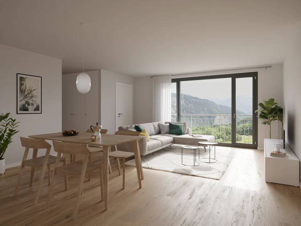Appartement neuf de 4,5 pièces en rez-de-jardin