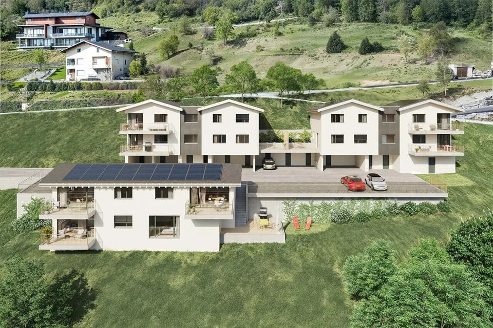 Appartement neuf de 4,5 pièces en rez-de-jardin