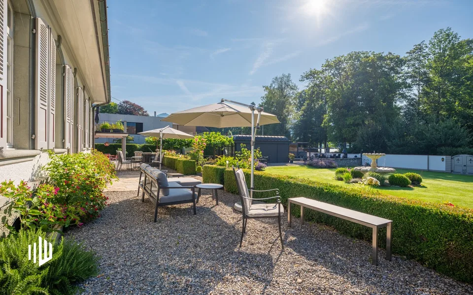 ImmoWyss - Villa neobarocca con dipendenza, padiglione e accesso al lago – foto 9 di 13