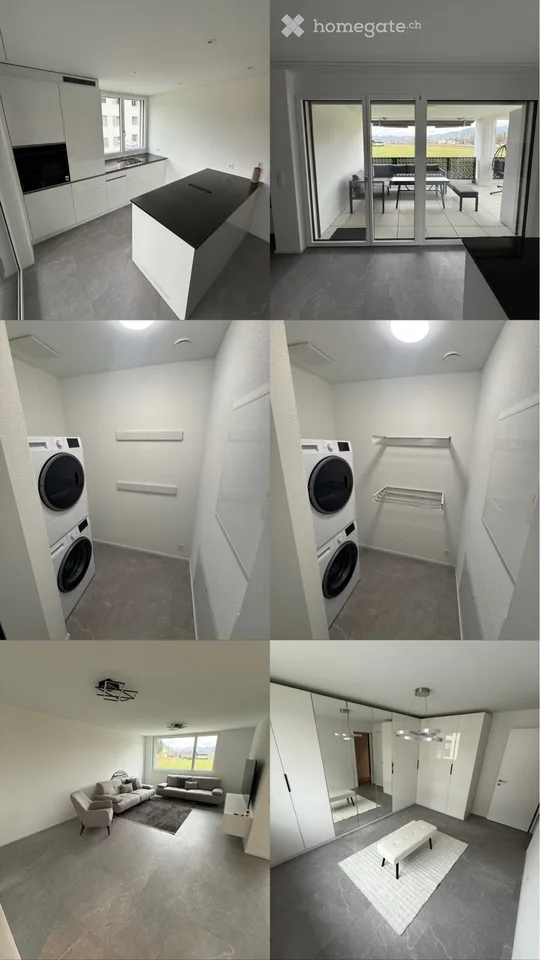 Appartement de 3,5 pièces neuf avec vue - Turbenthal