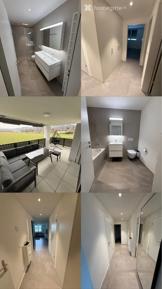 Appartement de 3,5 pièces neuf avec vue - Turbenthal