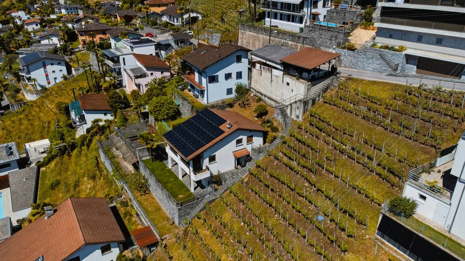Casa con splendida vista aperta  sul Locarnese