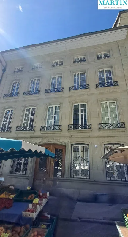 A vendre au coeur de la Vieille Ville de Fribourg un magnifique attique