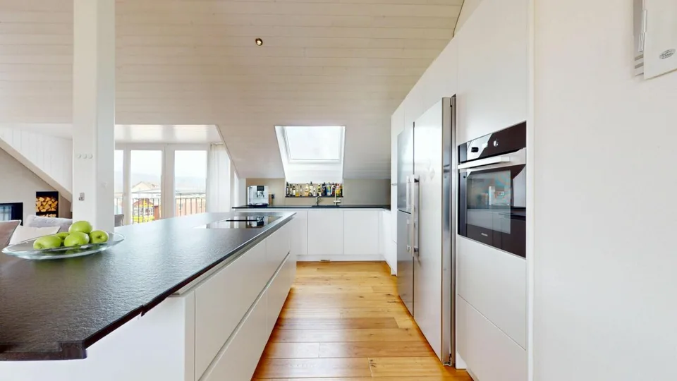 Maisonnette de 5,5 pièces neuve avec cheminée et garage double