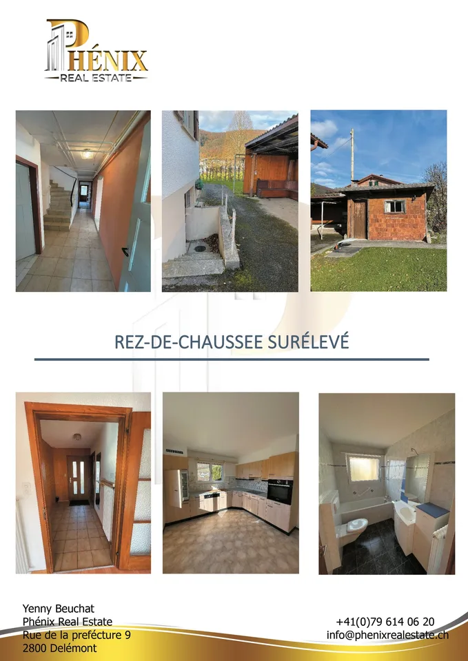 Casa individuale affascinante con 7 locali a Montsevelier