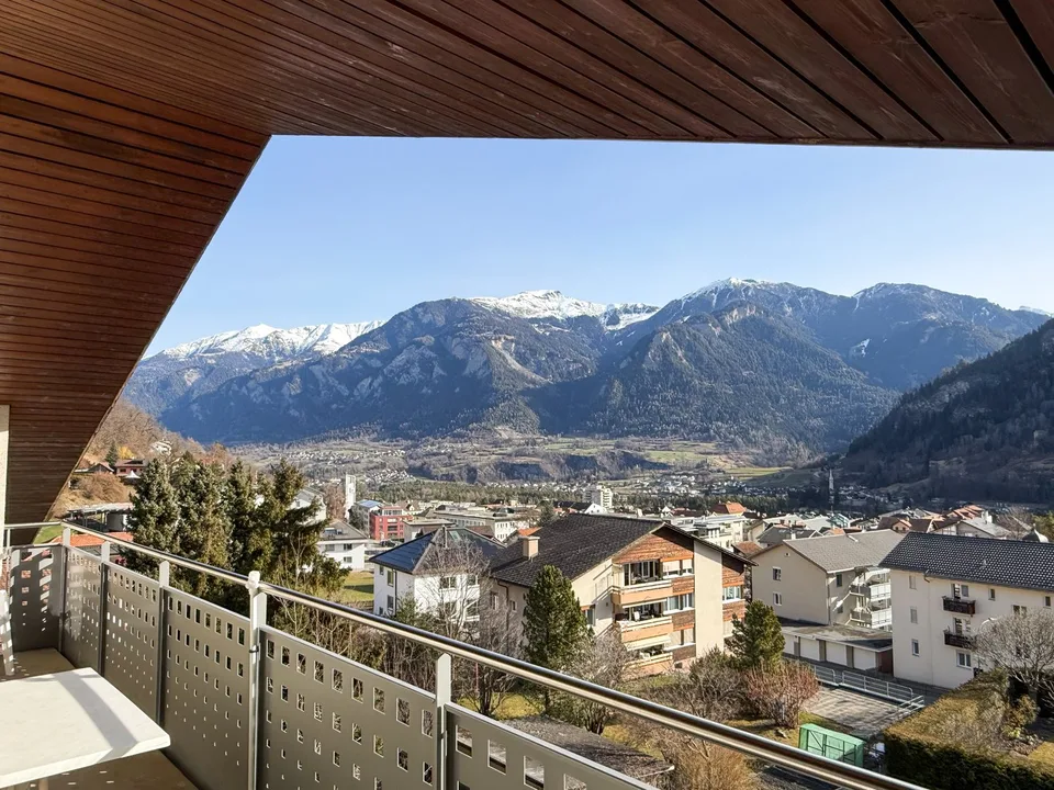 zentrale 2.5-Zimmerwohnung mit Weitblick