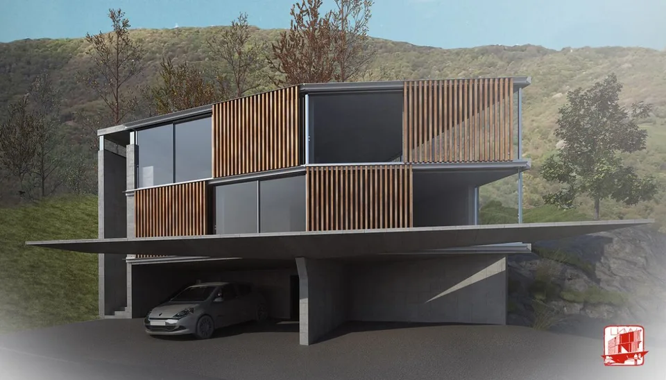 Neues 4,5-Zimmer-Haus mit Panoramablick, Sonne und Ruhe