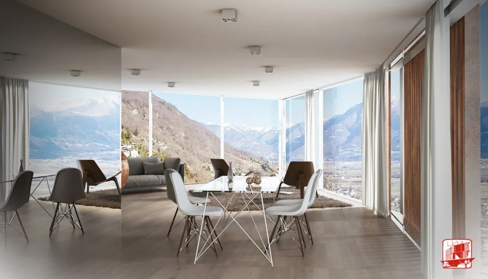 Neues 4,5-Zimmer-Haus mit Panoramablick, Sonne und Ruhe