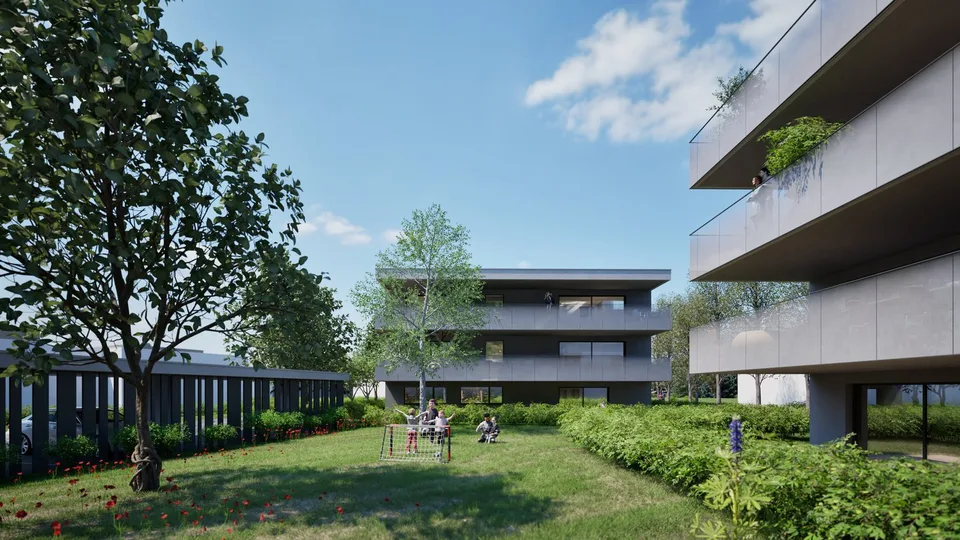 Promotion "Tzaly": Dernier appartement 4.5 pièces avec blacon de 23 m2