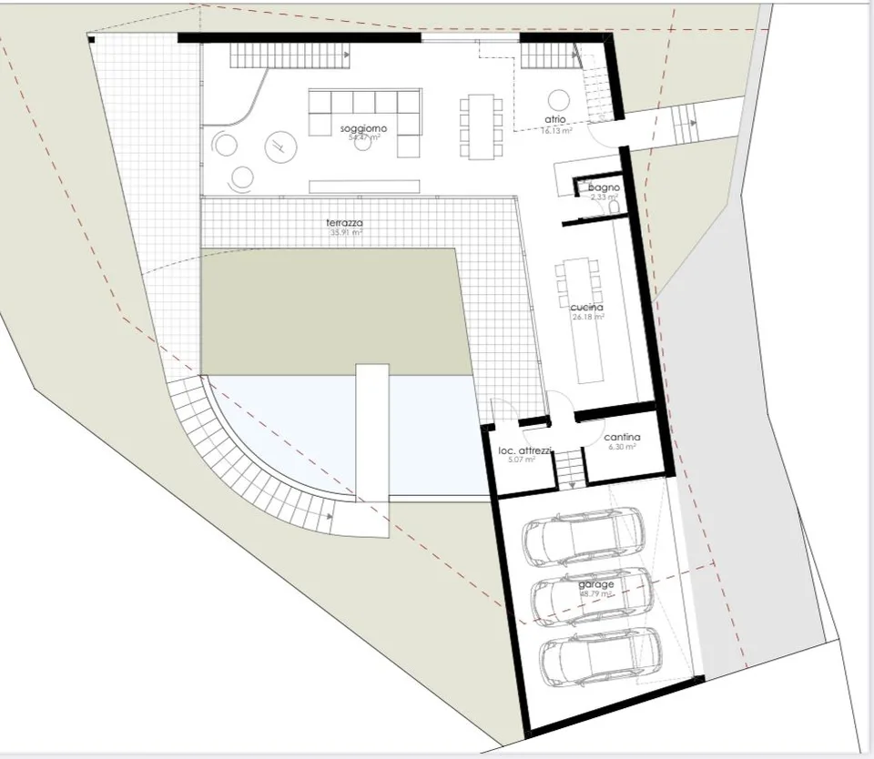 Spektakuläre Design-Villa mit Panoramablick
