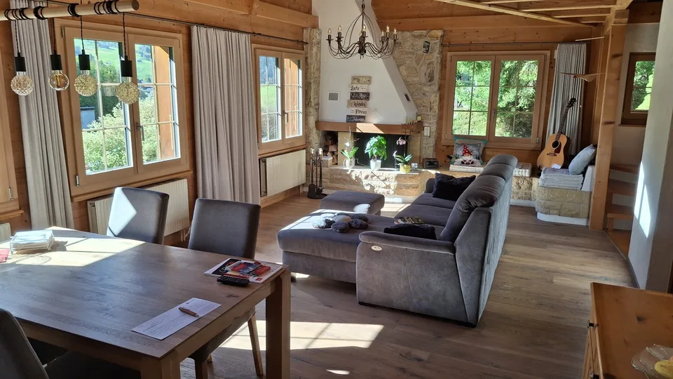 Casa familiare affascinante con vista sulla montagna a Grindelwald