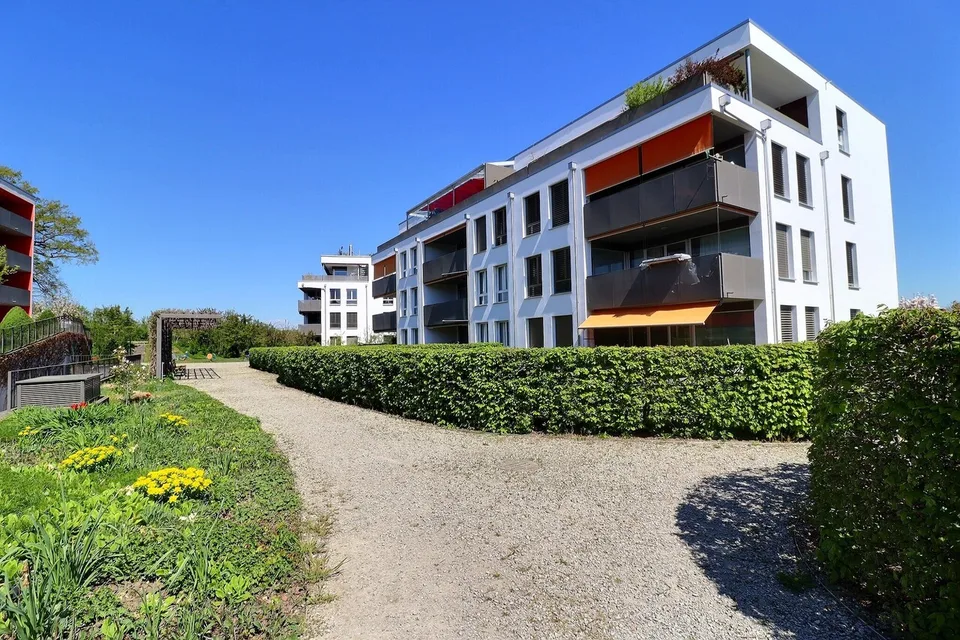 4½ pièces au rez avec terrasse et jardin