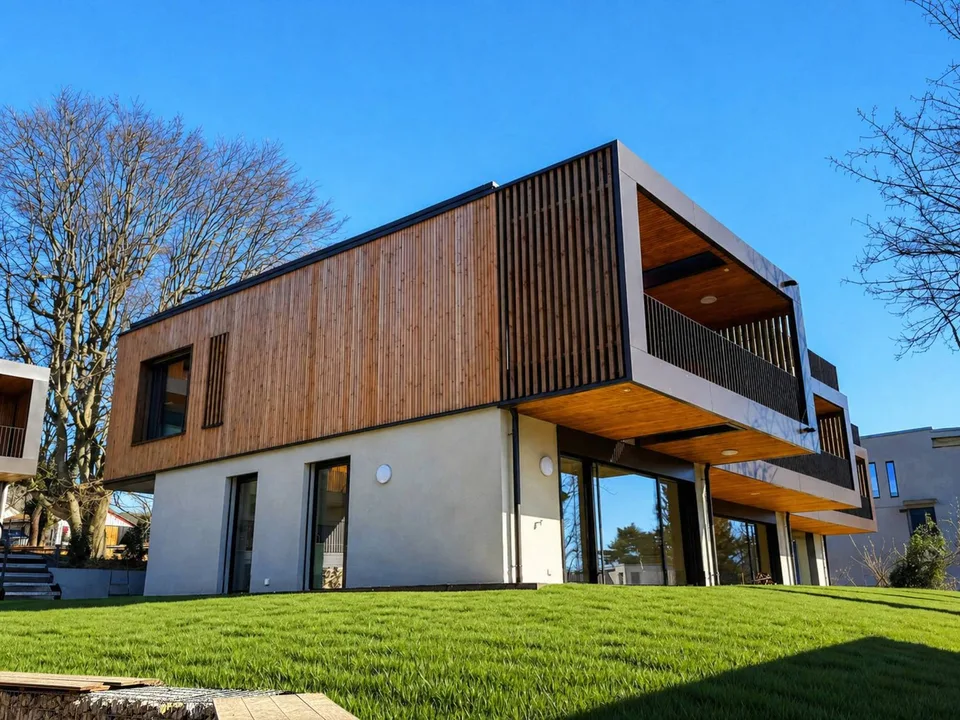 Derniers lots - Maison de ville neuve dans parc arboré