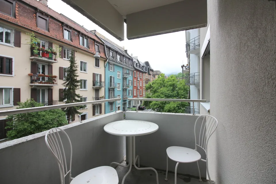 2 Zimmer Apartment im Zentrum Zürichs