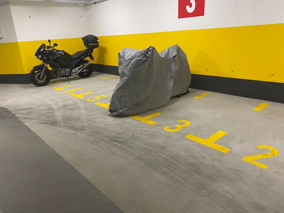 Platz für Ihr Motorrad