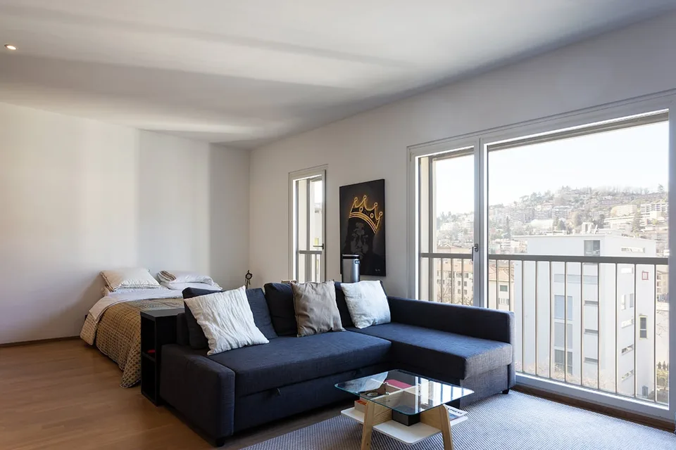 Geräumiges eingerichtetes Einzimmerapartment in Molino Nuovo