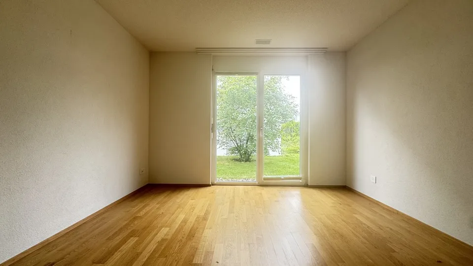3.5-Zimmerwohnung mit sonnigem Garten und modernem Wohnkomfort