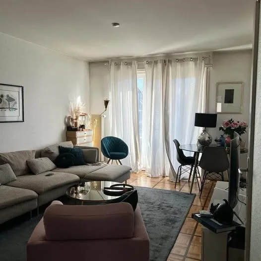 Untermiete von 55 m² in Lausanne für 3 Monate