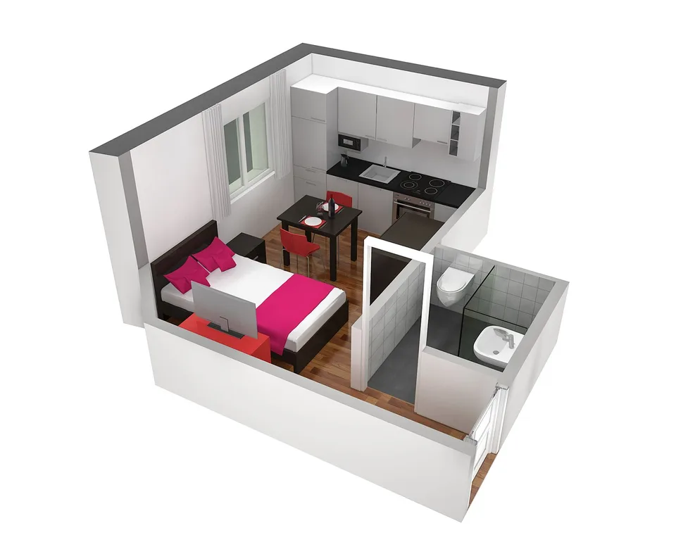 Gemütliches Studio-Apartment in Zürich-Oerlikon – foto 14 di 14