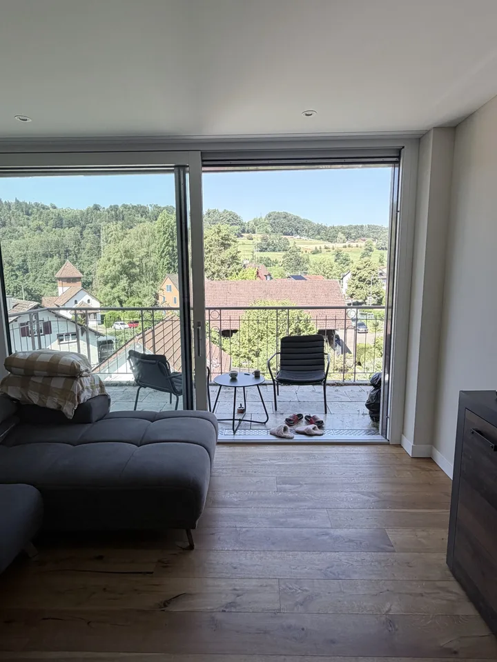 Neubau 2.5-Zimmerwohnung mit Balkon