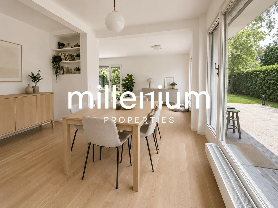 Superbe Villa Contemporaine wird zu Schöne Contemporary Villa mit großem Südgarten - Vessy