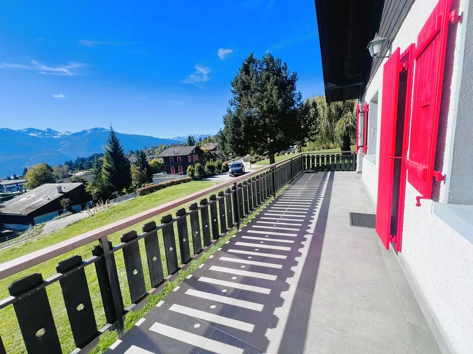 Affitto settimanale: Magnifico chalet di 3,5 locali ristrutturato - Molto spazioso e luminoso - Splendida vista – foto 16 di 19