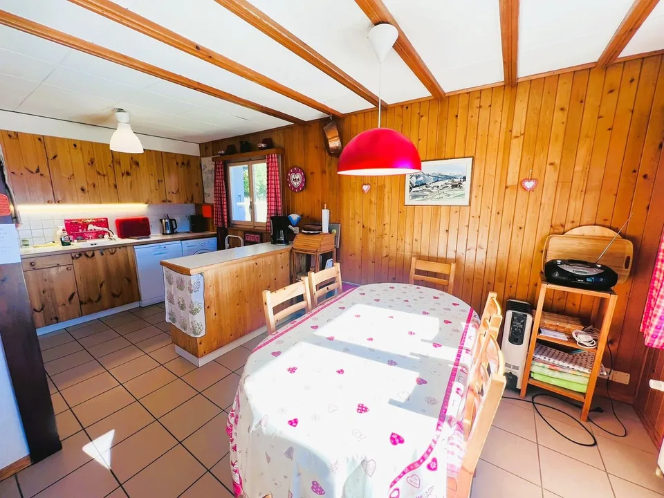 Affitto settimanale: Magnifico chalet di 3,5 locali ristrutturato - Molto spazioso e luminoso - Splendida vista – foto 6 di 19