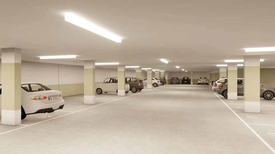 Autoeinstellhallenplätze im Gundeli, nähe Bahnhof SBB