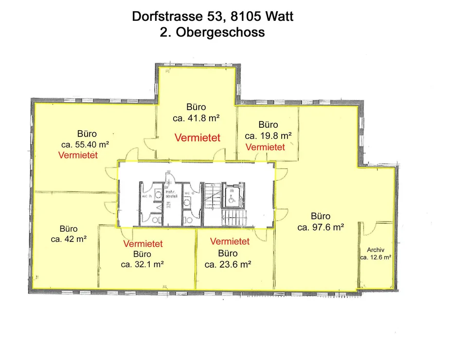 Votre nouveau domicile d'entreprise dans un emplacement idéal à Watt-Regensdorf