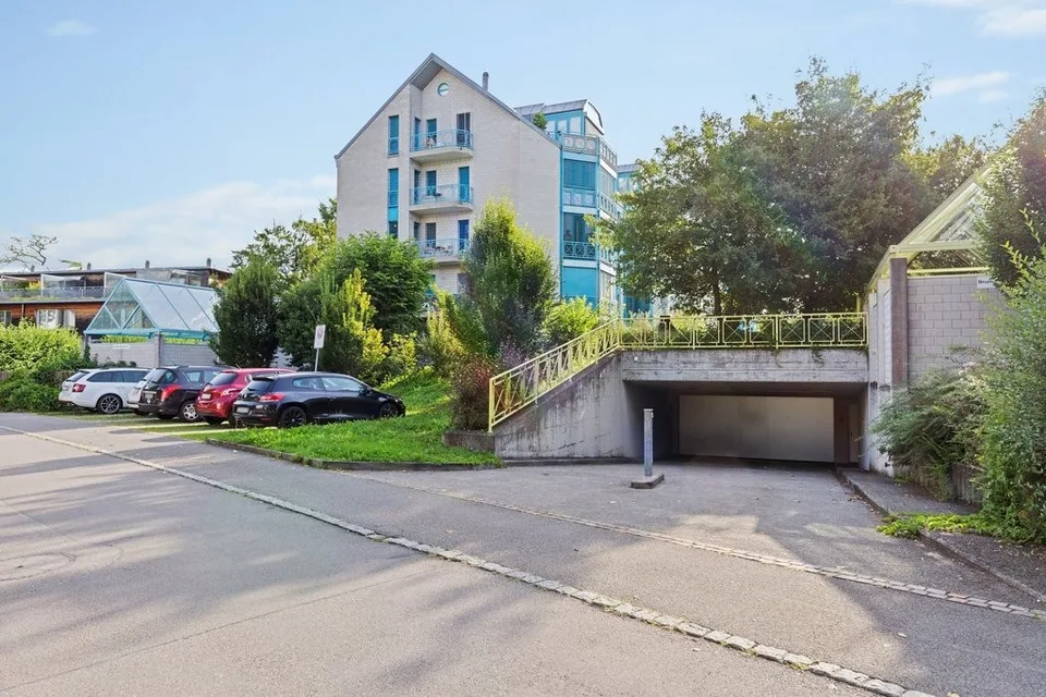 Geschlossene Garagenbox