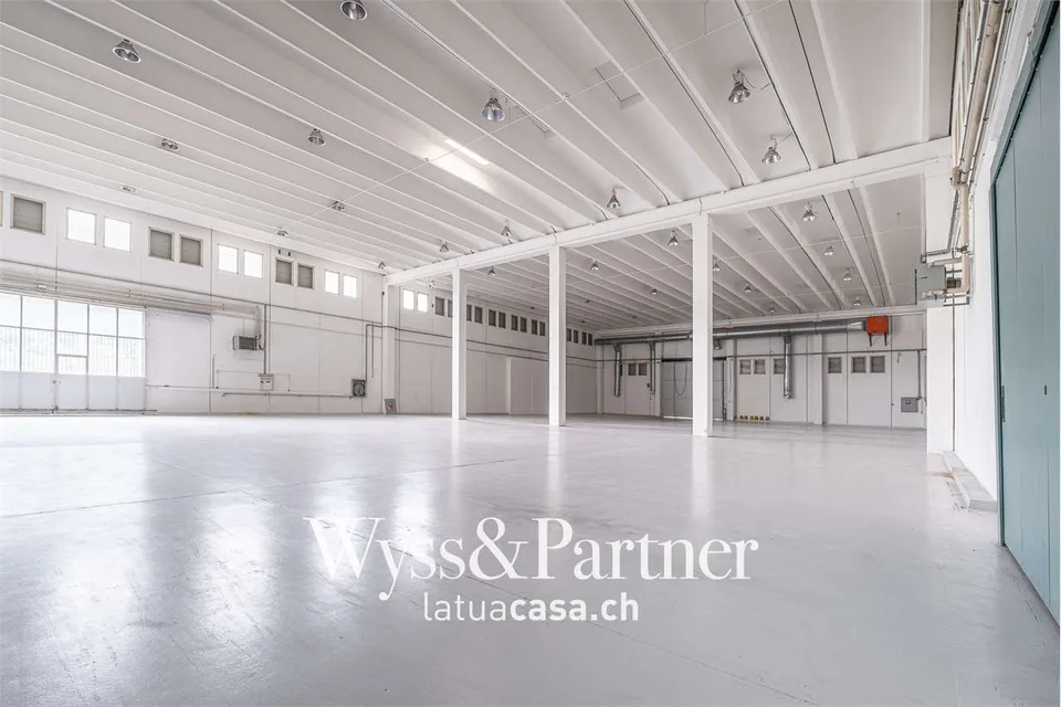 Bioggio, grande spazio commerciale modulabile