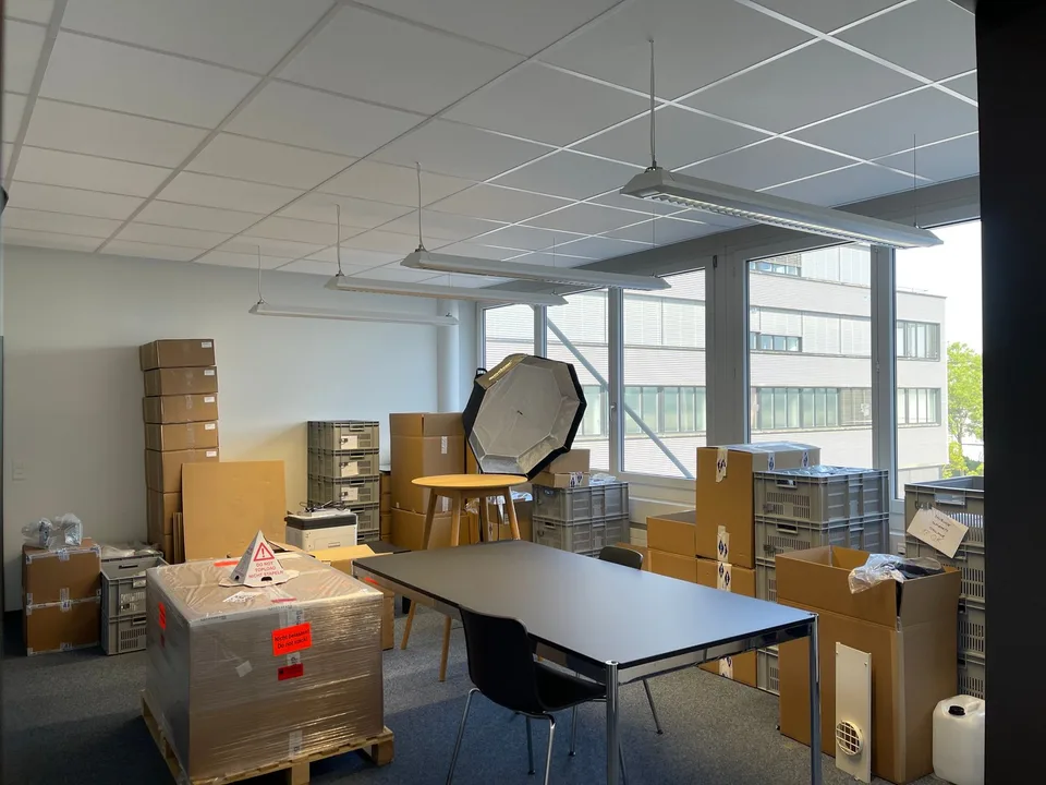 Modernes Büro im 1. Obergeschoss in Cham
