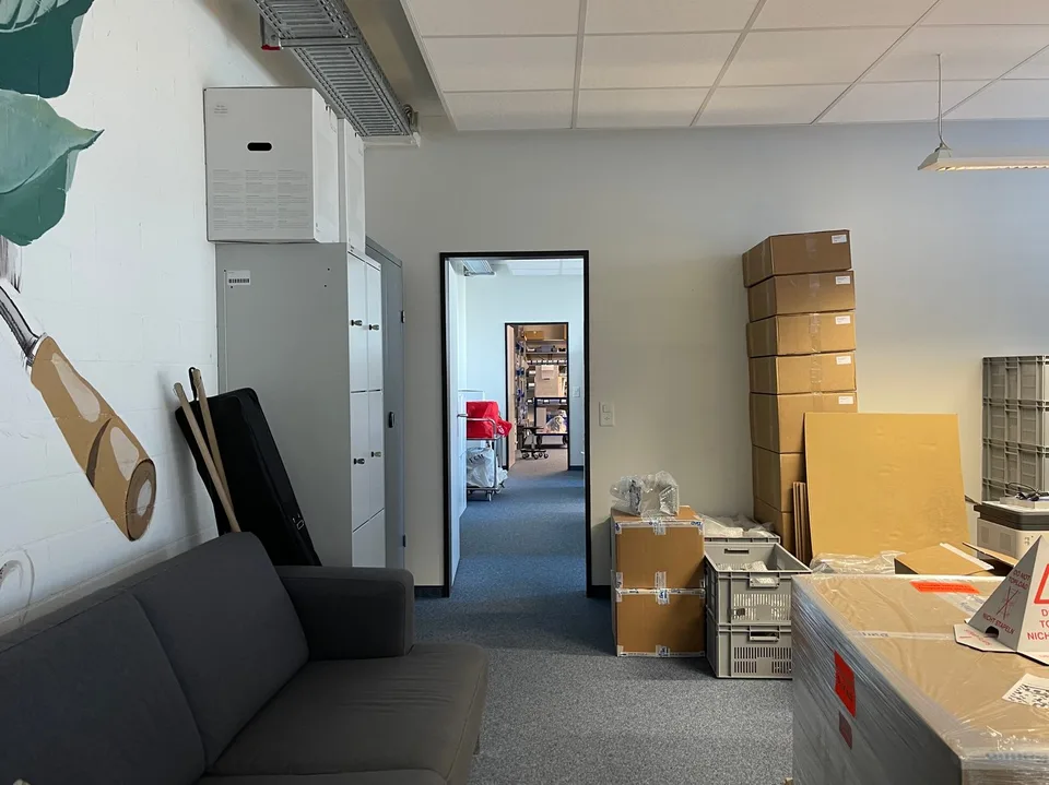 Modernes Büro im 1. Obergeschoss in Cham