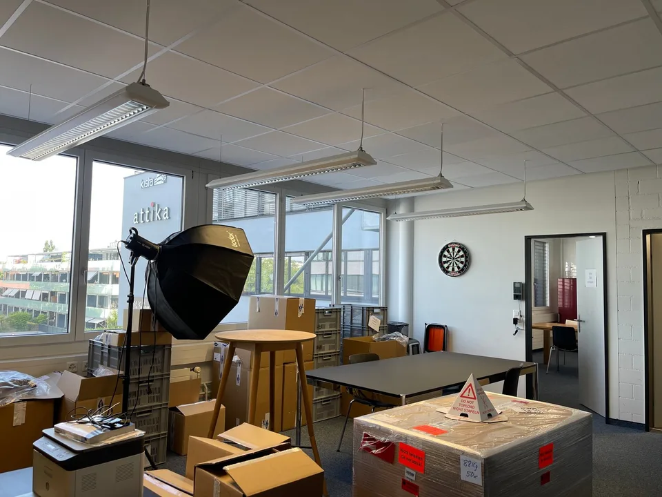 Modernes Büro im 1. Obergeschoss in Cham