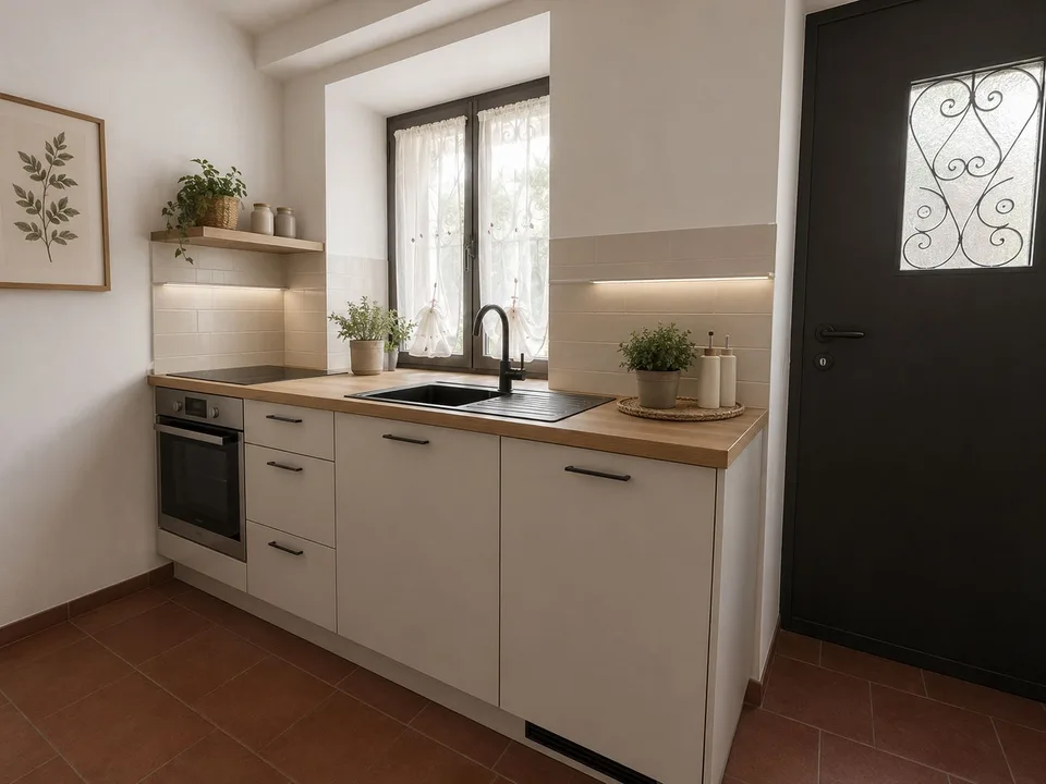 Charmant appartement duplex 2.5 pièces avec atelier/studio dans le centre du village de Novaggio