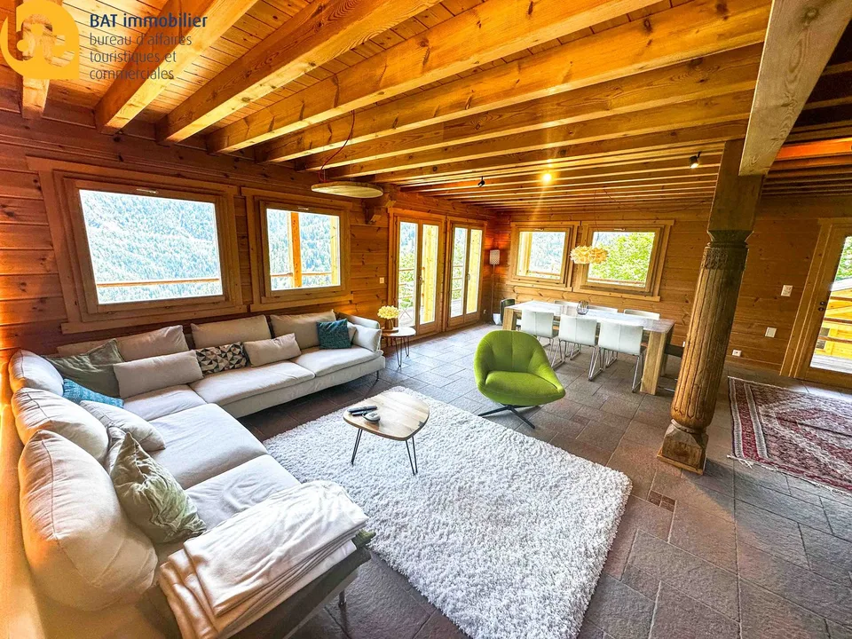 New for summer - bright and spacious apartment on the upper floor of a chalet