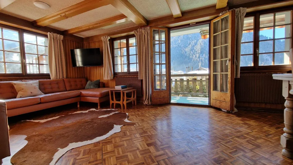 LOCATION WINTER 26/27 - Charmantes alpines Haus mit 4 Zimmern, nur 5 Minuten zu Fuß von der Bahnstation und der Seilbahn von Châble