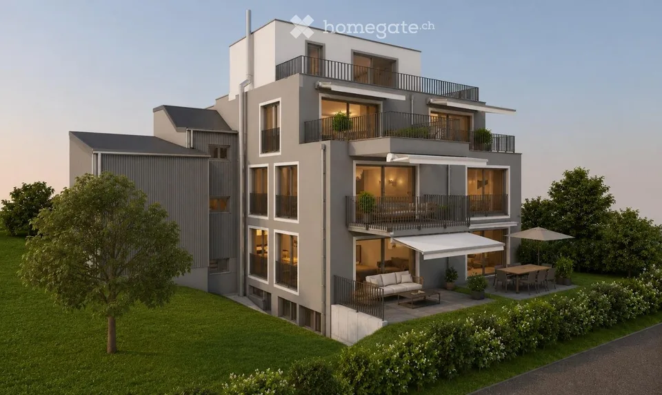 5.5-Zimmer-Attika-Maisonette (Penthouse) mit Alpenblick, Wallisellen (Erstbezug; ab Herbst 2026)