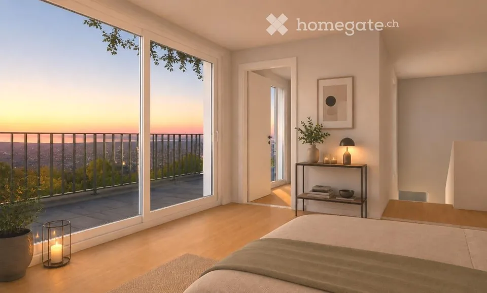 5.5-Zimmer-Attika-Maisonette (Penthouse) mit Alpenblick, Wallisellen (Erstbezug; ab Herbst 2026)