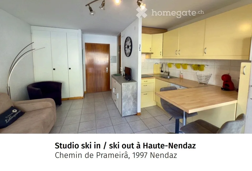 Studio à louer à Haute-Nendaz