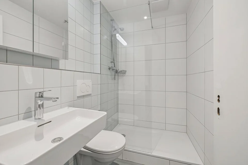 Appartamento ristrutturato di 1,5 locali con balcone su Holbein Street a Basilea
